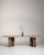 Brutalist Oak Dining Table, Antique, France, 20th Century For Sale - Image 12 of 12