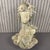 Fabulous life sized white female bust sculpture encrusted in real sea shells! A unique art piece made in the early 2000s...