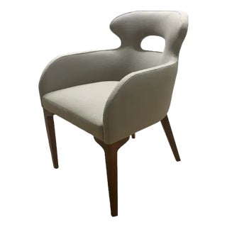 Attributed to Brueton Comfy Side Chair For Sale