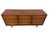 1960s Mid-Century Modern Brasilia Style 9-Drawer Walnut Dresser - Refinished! For Sale - Image 5 of 9