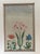 Mid 20th Century Vintage Indian Hand Painted Mughal Flower Painting For Sale - Image 4 of 6