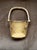 Mid 20th Century Solid Brass Basket Door Knocker For Sale - Image 4 of 7