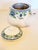 Early 21st Century Vintage Tea Pot With Strainer & 4 Cups For Sale - Image 5 of 11