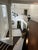 Daniel Becker 'Emily Vertikal 10' Chandelier in Gloss Black for Moss Objects. Designed by Berlin luminary Daniel Becker...