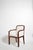 Amsterdam school office chair, 1930s. Height: 90 cm - 35.43 in Length: 58 cm - 22.83 in Width: 55 cm - 21.65 in Seating...
