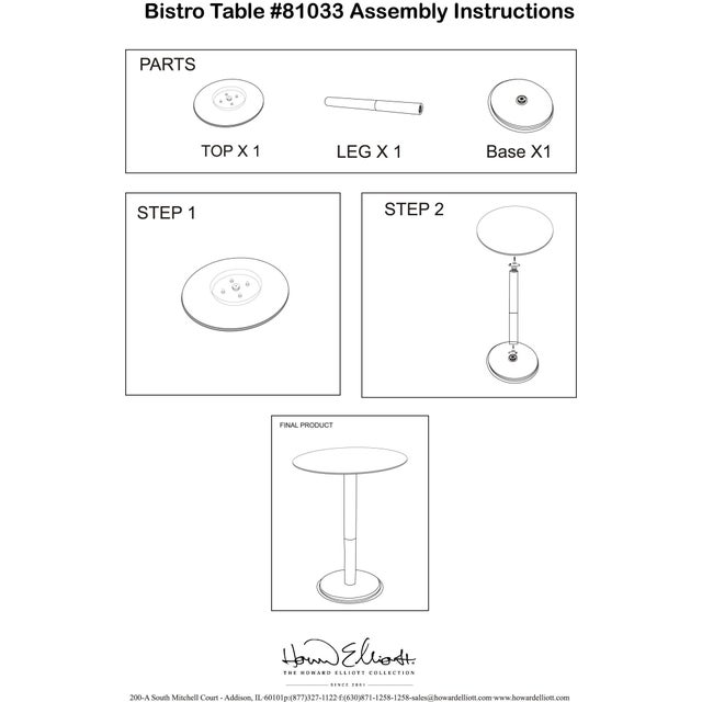 Micca Bistro Table in White Marble For Sale In Chicago - Image 6 of 9