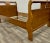 Wood Vintage Twin Size Tiger Oak Sleigh Bed For Sale - Image 7 of 11