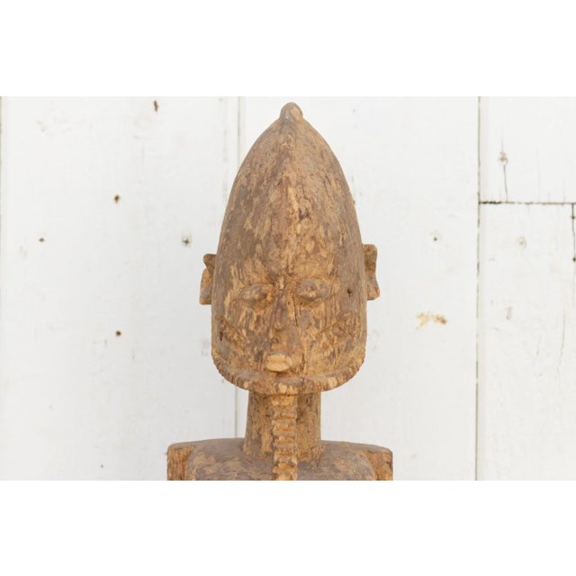 19th Century Primitive Tall African Statue For Sale - Image 4 of 11