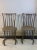 Pair Of Modern Slatted Brushed Steel Chairs Designed By Shaver Howard In The 1960's.