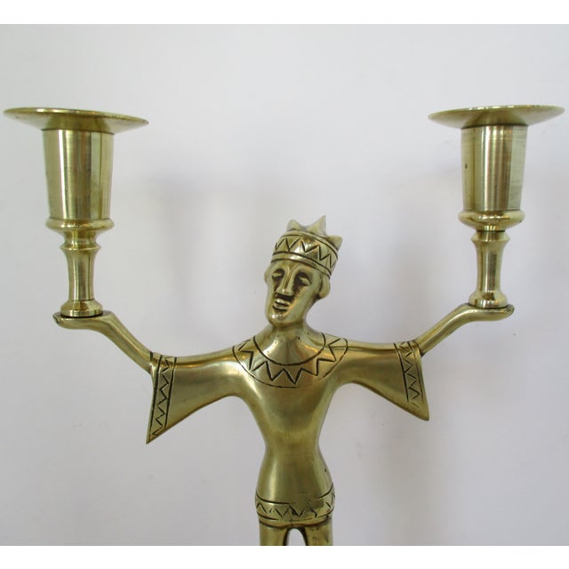 Medieval Man Candelabra Chairish