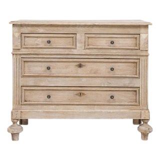 1900s French Oak Chest Of Drawers For Sale