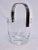 Postmodern 1980s Ward Bennett for Sasaki Sengai Crystal Ice Bucket For Sale - Image 3 of 6