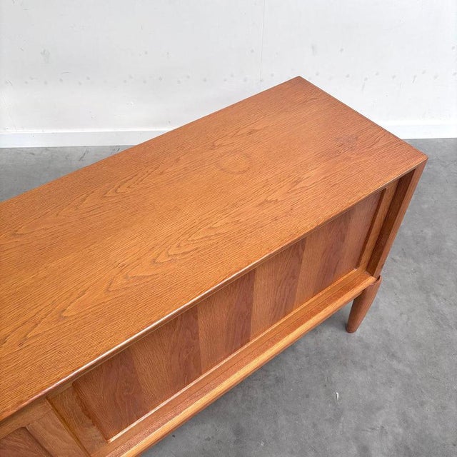 Mid-Century Modern Oak Sideboard by Bramin, 1960s For Sale - Image 12 of 17