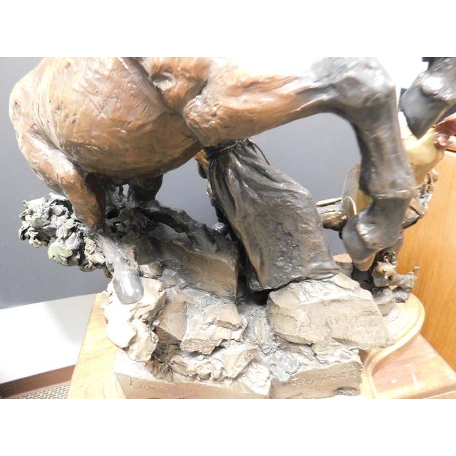 Share Lorenzo Ghiglieri "St. Francis" Bronze Sculpture Signed &Numbered 1982 For Sale - Image 11 of 11