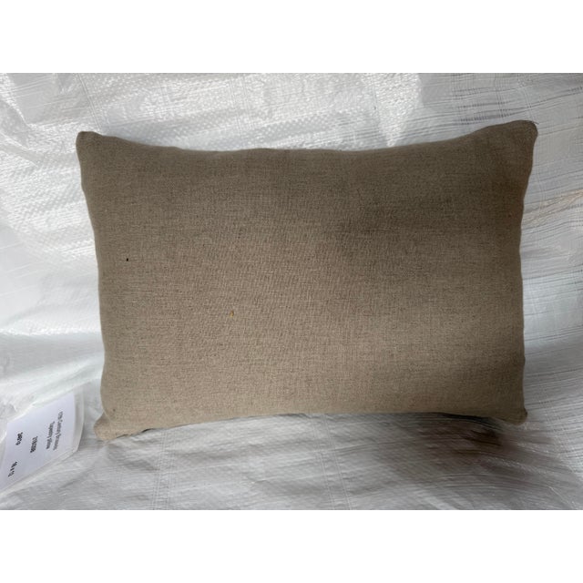 17th Century 17th Century Brussels Verdure Tapestry Pillow, Abstract Fragment For Sale - Image 5 of 5