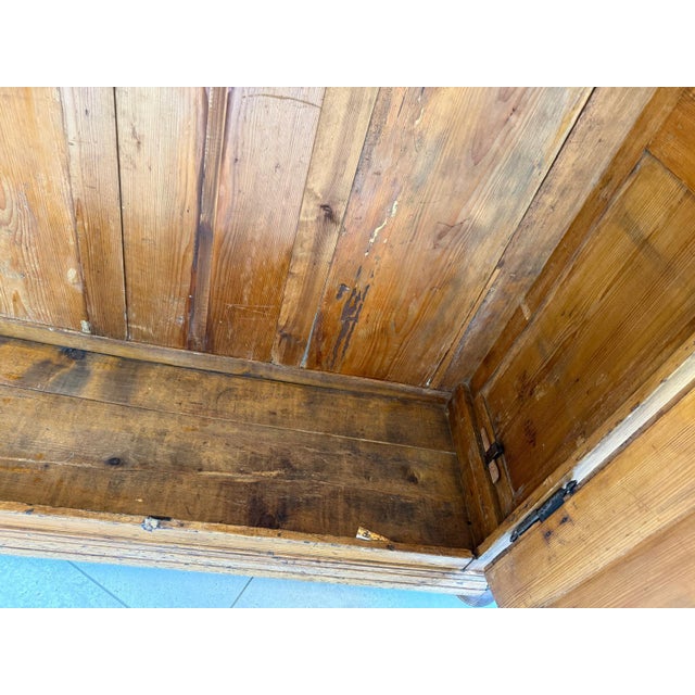 Baroque Farmhouse Hall Cabinet For Sale - Image 17 of 18