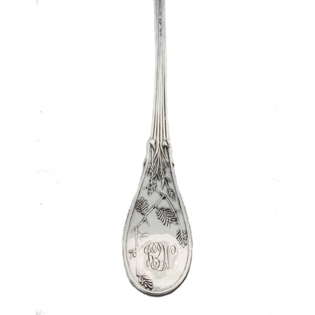 Tiffany and Co. 1940s Sterling Silver Ladle Tiffany “Audubon” For Sale - Image 4 of 6