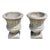 Mid 20th Century Concrete Cement Outdoor Planters - a Pair For Sale