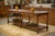 Mid-Century Modern Oak Drapers Table, 1920s For Sale - Image 3 of 10
