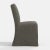 Not Yet Made - Made To Order Stoffer Home x Cloth & Company Lindy Slipcover Dining Chair in Texture Linen Charcoal For Sale - Image 5 of 6