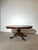 Antique Oval Wooden Coffee Table For Sale - Image 5 of 6
