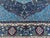 Charcoal Blue Persian Tabriz Medallion Hand-Knotted Wool Rug - 6'6" X 9'9 For Sale - Image 9 of 13