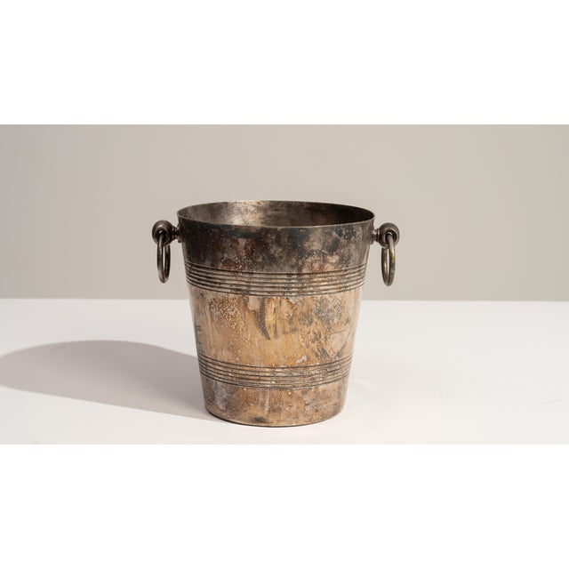 Mid 20th Century France Silver Ice Bucket For Sale - Image 17 of 18