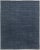 Modern Gabbeh Style Hand-Loom Minimalist Pattern Blue Wool Rug For Sale - Image 11 of 11