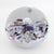 Paul Ysart Attributed Harlequin White Ground/Polychrome Twist Glass Paperweight For Sale In Philadelphia - Image 6 of 15