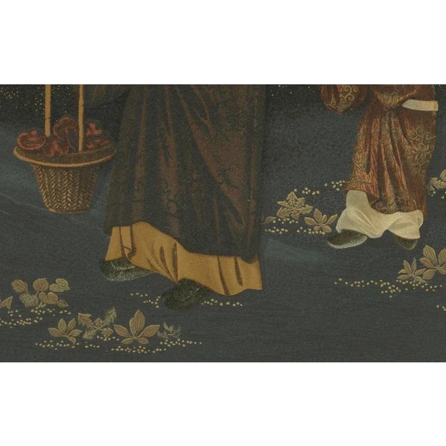 G. A. Audsley, Japanese Monk and Young Attendant, 1880s, Lithograph on Paper For Sale - Image 3 of 10