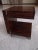 Macassar Bedside Table on Wheels For Sale - Image 9 of 11