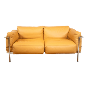 Le Corbusier Lc3 Grand Confort Attributed Loveseat Sofa