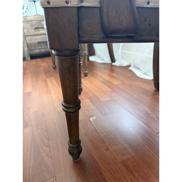 French Country Louis XVI Inspired European Farmhouse Oval Back Chairs (Up to 6) by Stanley Furniture For Sale - Image 3 of 8