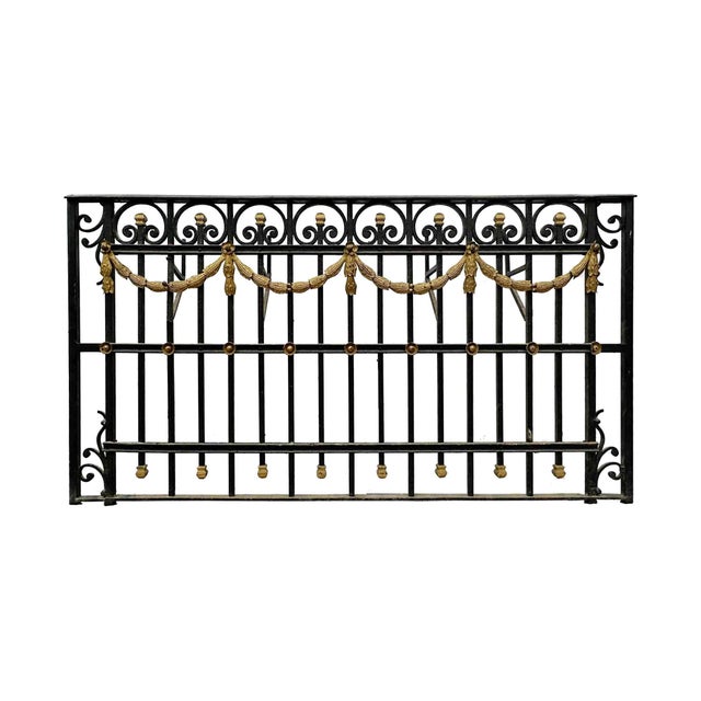 Antique English Balcony Front For Sale - Image 4 of 4