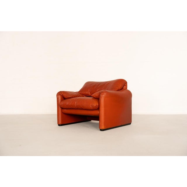 Maralunga Lounge Chair by Vico Magistretti for Cassina, 1970s For Sale - Image 12 of 12