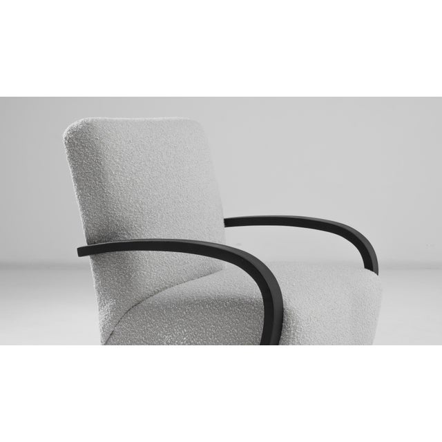 1950s 1950s Czech Wooden Armchair by J. Halabala For Sale - Image 5 of 7