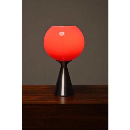 Space Age Table Lamp in Aluminum from Erco For Sale - Image 3 of 12
