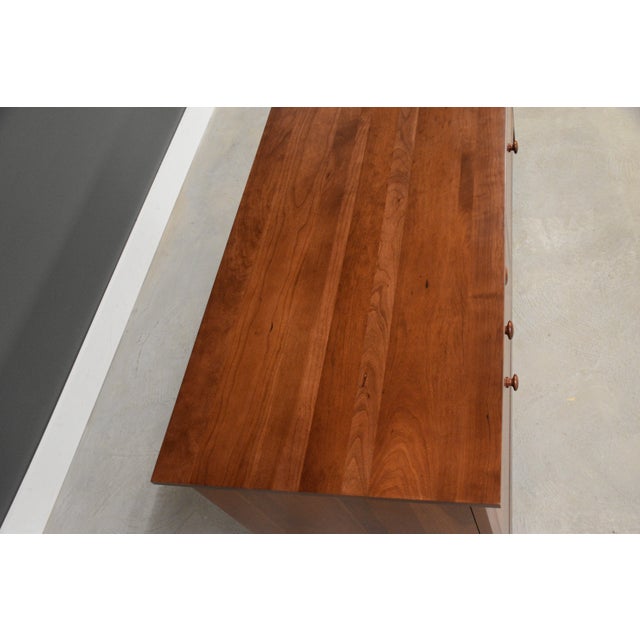 1990s Ethan Allen American Impressions Solid Cherry Dresser For Sale In Boston - Image 6 of 10