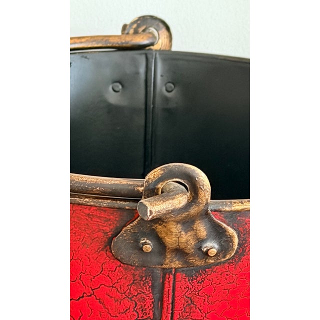 1990s English Fire Brigade Bucket For Sale - Image 5 of 9