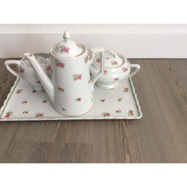 Antique Victoria Czechoslovakia Tea Pot Set Chairish