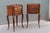 1960s Pair of French Louis XV Style Side Tables Nightstands For Sale - Image 4 of 17