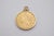 Gold 18k Gold 1901 Liberty Five Dollar Coin Pendant For Sale - Image 8 of 9