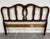Wood Vintage Full Size Davis Cabinet Co French or Italian Provincial Style Headboard For Sale - Image 7 of 8