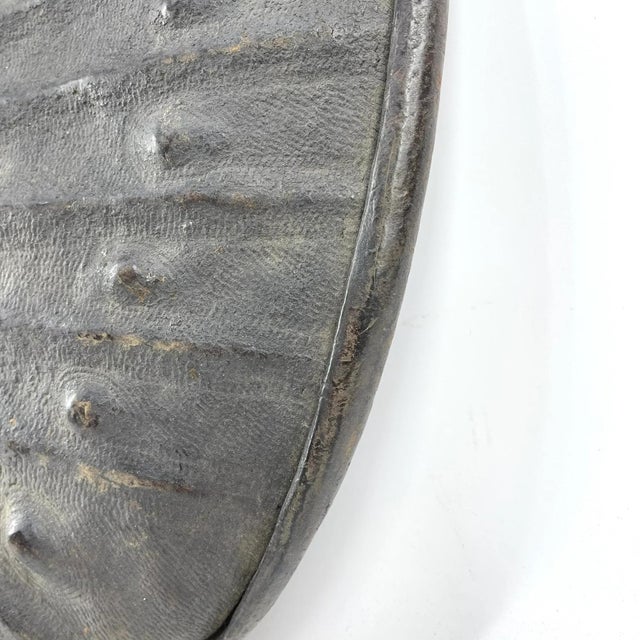 Early 20th Century Amarro Arussi Leather Shield Ethiopia For Sale - Image 11 of 12