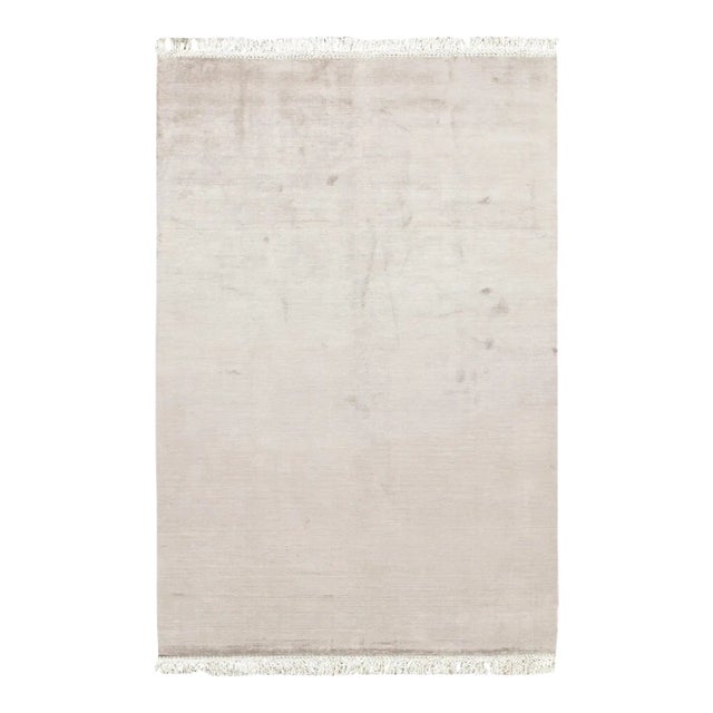 Simplicity Chic Collection Grey-Ivory Rug 9' X 12' For Sale