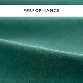 Harlequin Performance Velvets Fabric in Teal - a Sample For Sale