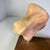 1970s 1970s Modern Rose Marble Sculpture on Wooden Base For Sale - Image 5 of 12