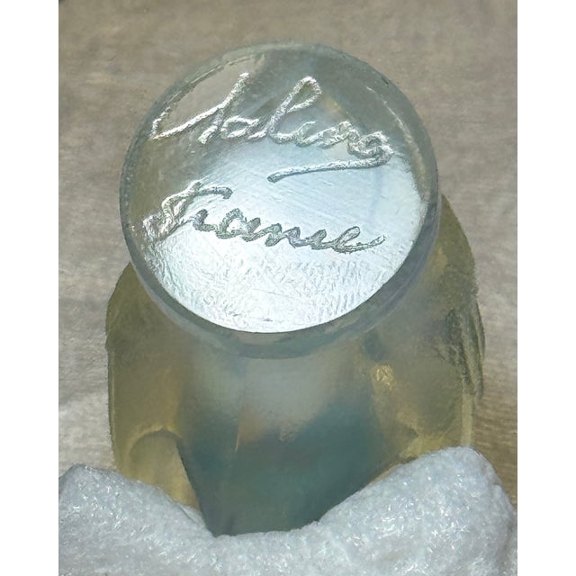 Circa 1930s Vintage Sabino Paris France Butterfly, Swan and 2 Mini Birds Opalescent Figures, Signed- 4 Pieces For Sale - Image 9 of 12