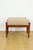 Edmund Homa Stool in Boucle, 1970s For Sale - Image 9 of 9