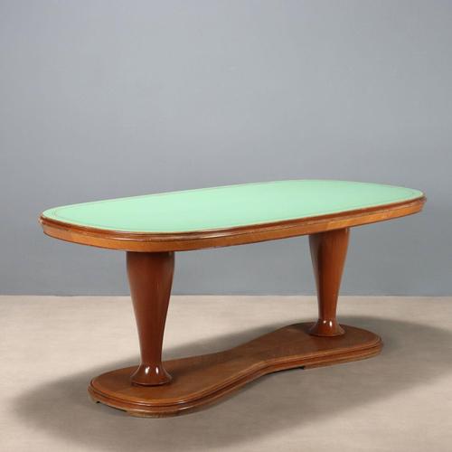 Vintage Table in Beech, 1950s For Sale - Image 11 of 11